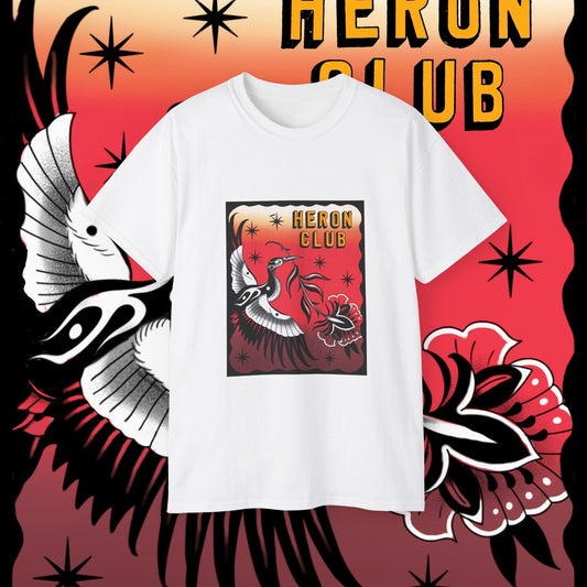 Unisex Heron Club Tshirt