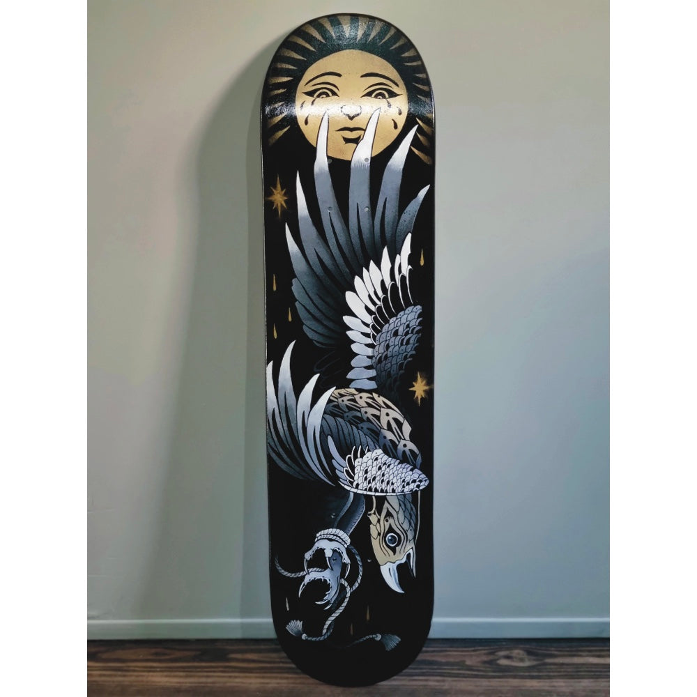 Skateboard painting