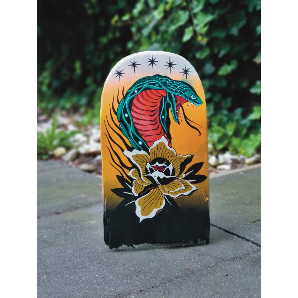 Skateboard painting